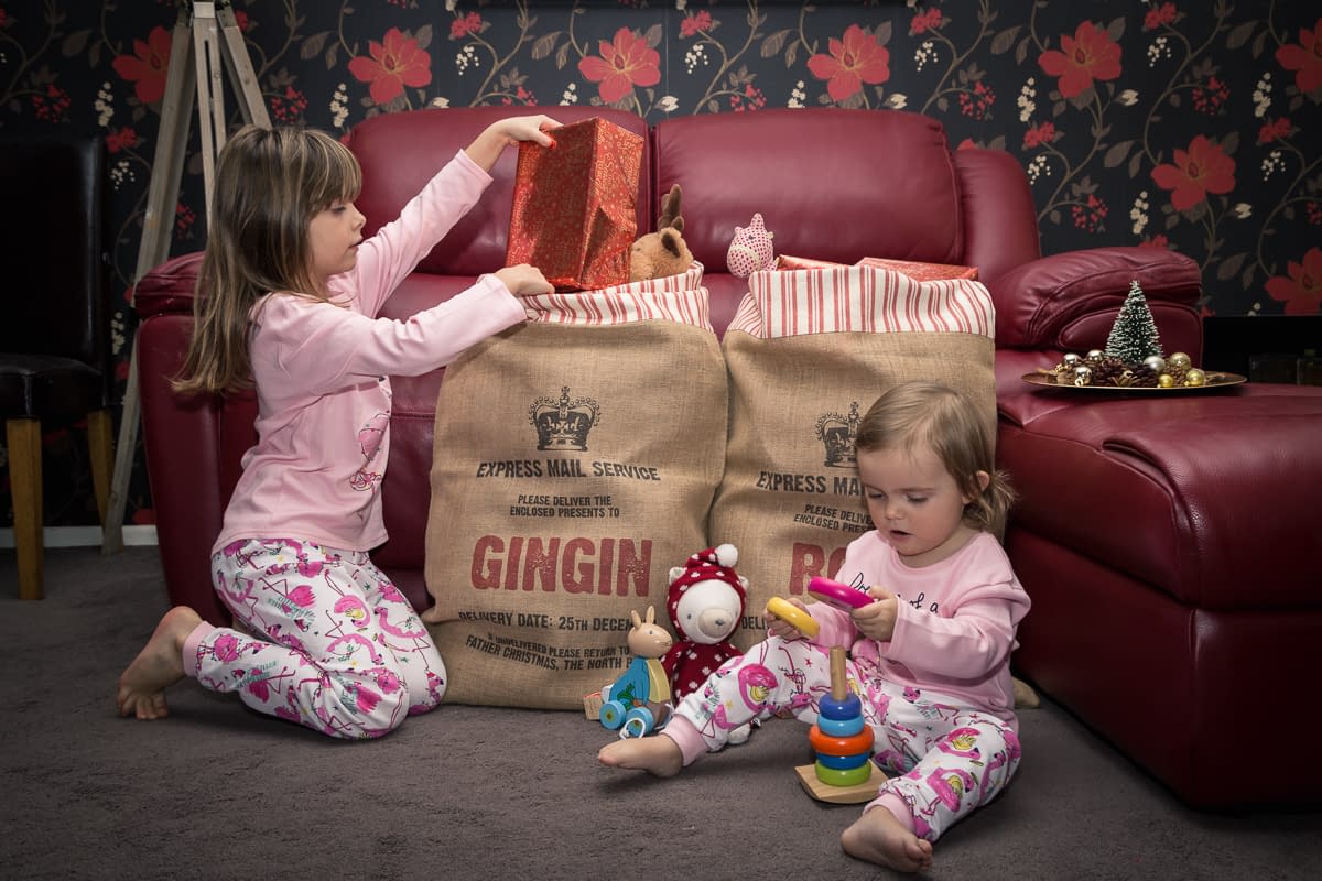 Make Christmas extra special with these fabulous present sacks from Harrow & Green by award-winning blog GinGin & Roo